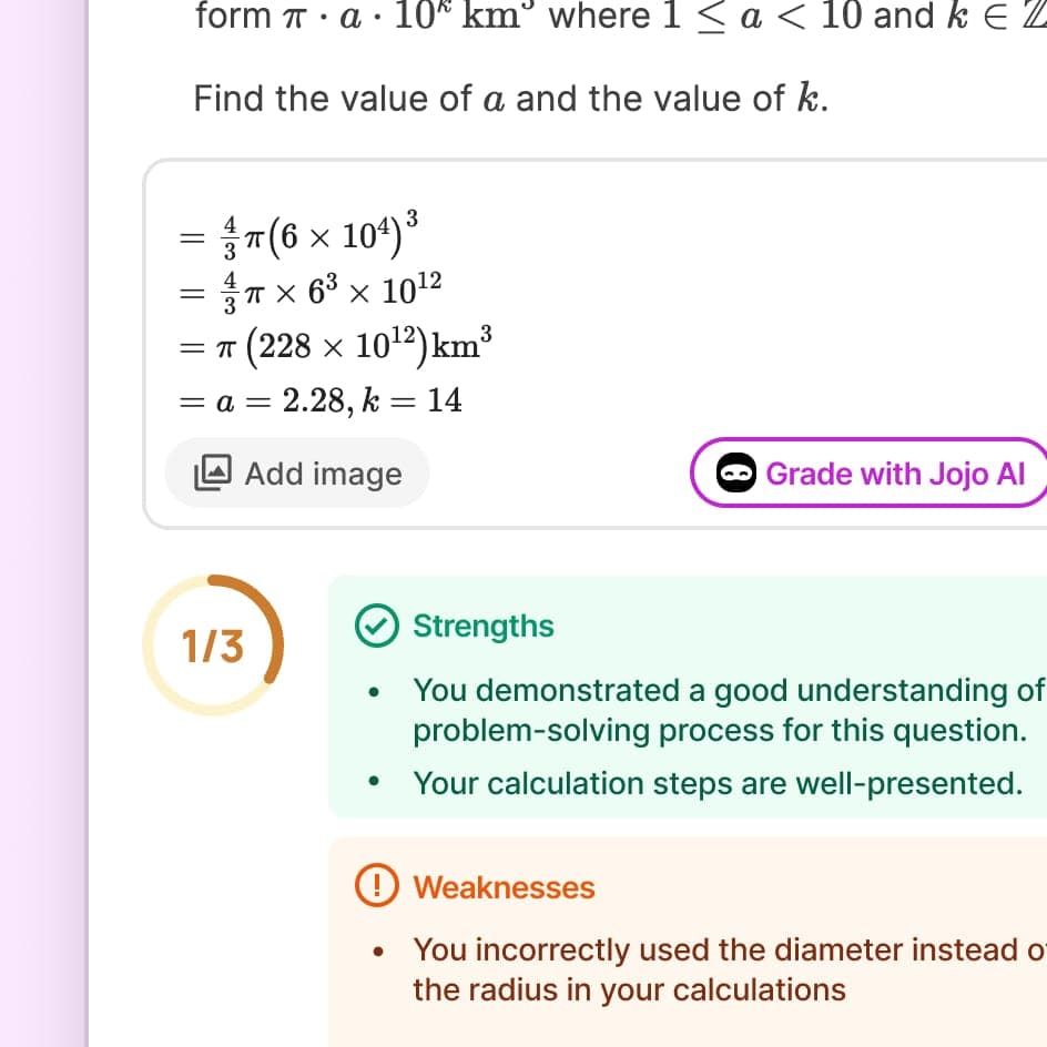 Instant grading