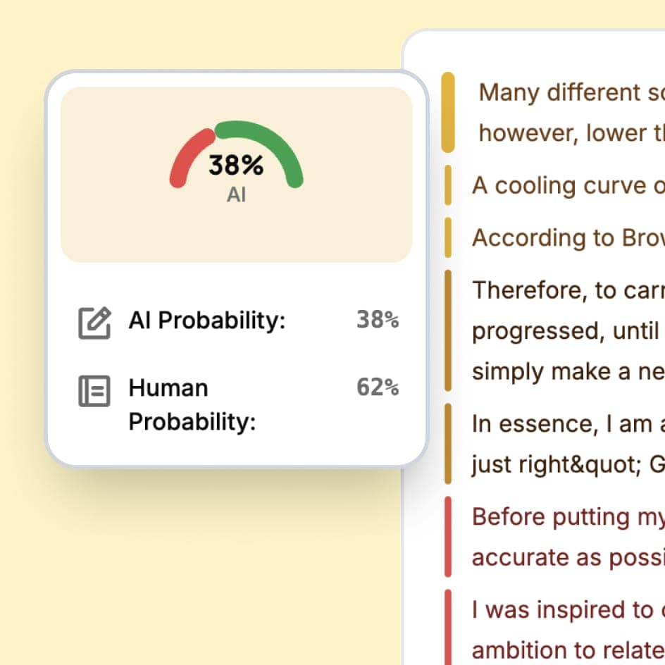Plagiarism & AI detector